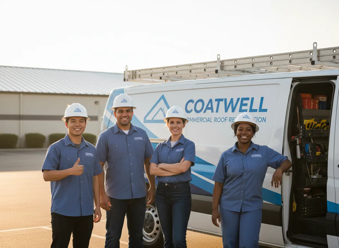Commercial roof coating company in Elkwood, VA
